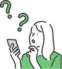 女性が考えている様子 イメージイラスト