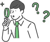男性が探している様子 イメージイラスト
