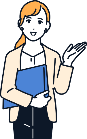 女性スタッフ イメージイラスト